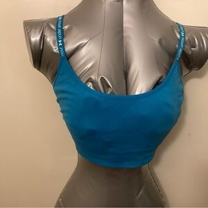 Under Armour Teal Activewear Sports Bra Large‎